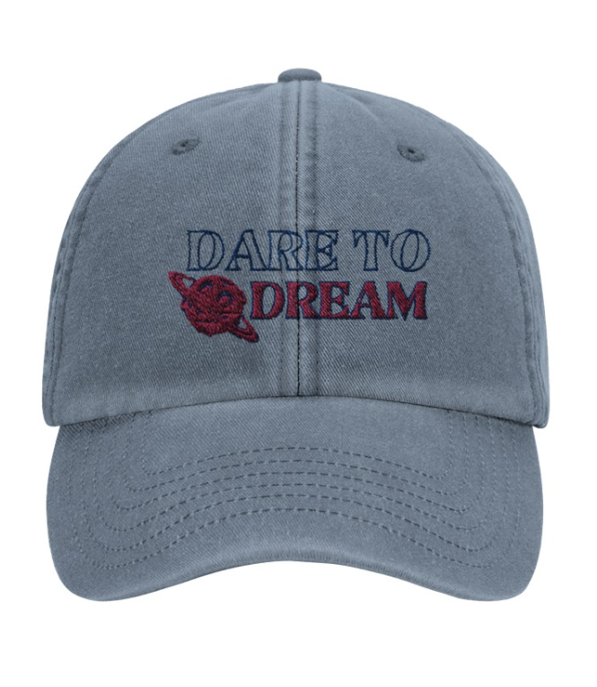 DTOD Vintage Dad Cap – Pink & Blue